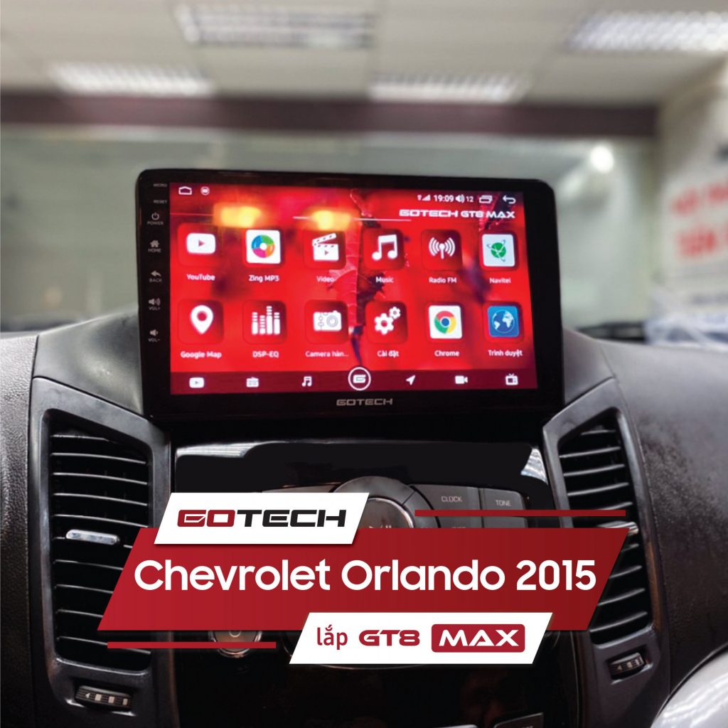 Màn hình Android cho xe Chevrolet Orlando