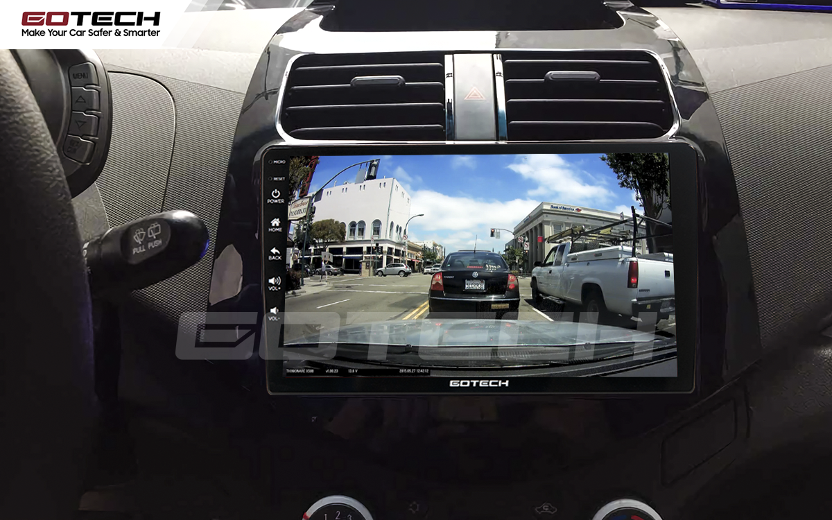 Tích hợp các thiết bị ngoại vi hỗ trợ quan sát và thao tác dễ dàng cho xe Chevrolet Spark Matiz 2012-2016