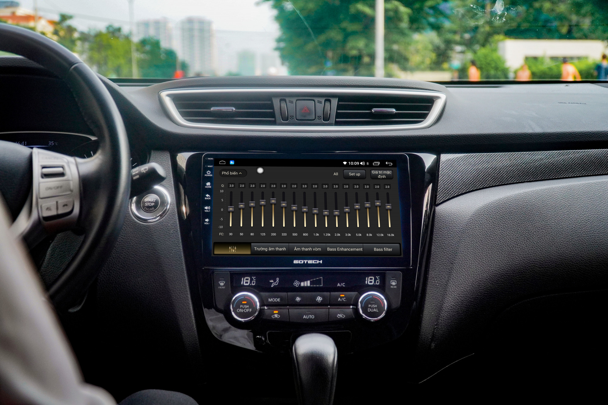 Bộ xử lý âm thanh DSP chất lượng cao trên màn hình ô tô thông minh