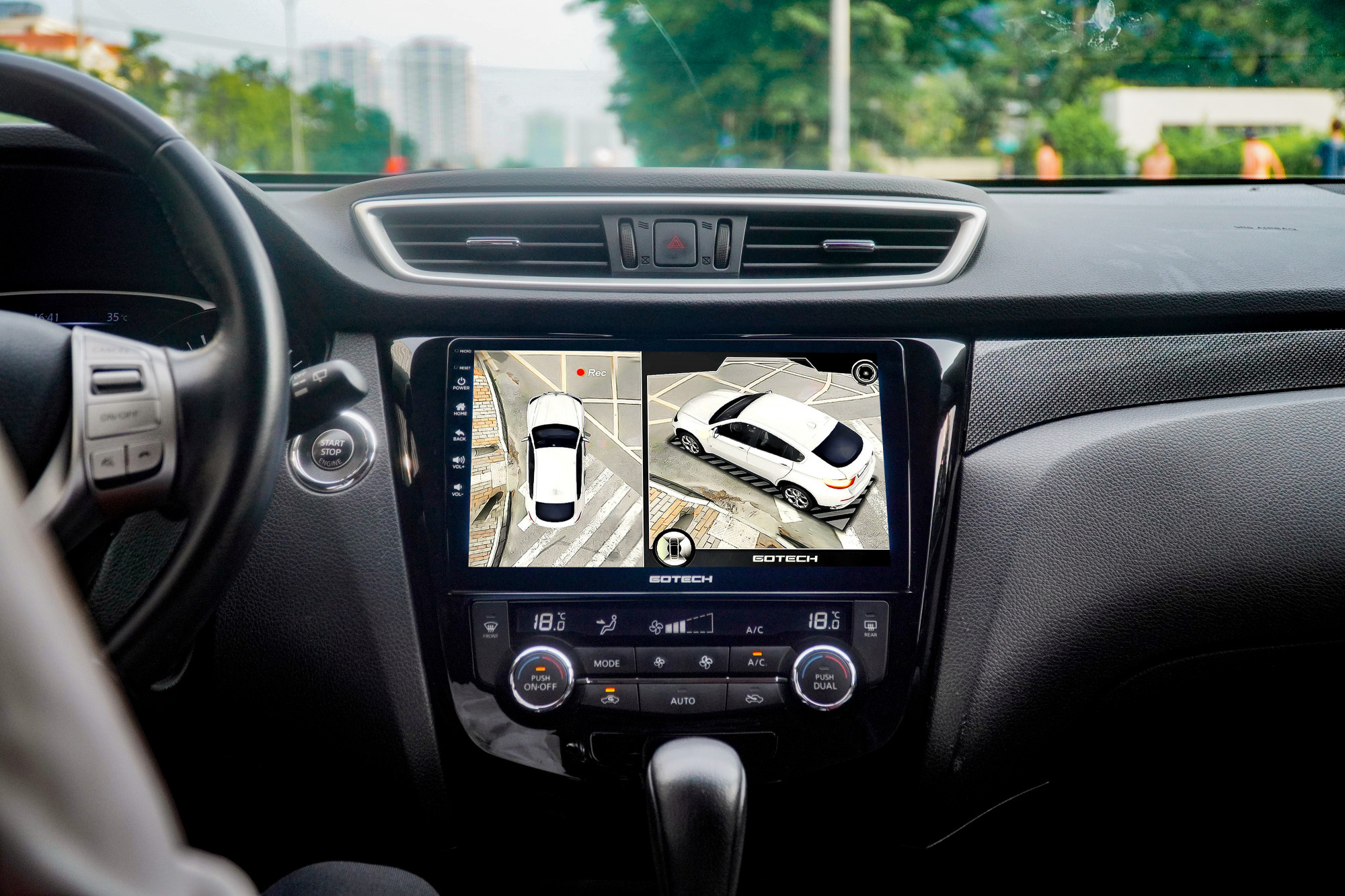 Tích hợp các thiết bị ngoại vi lên màn hình Android cho ô tô