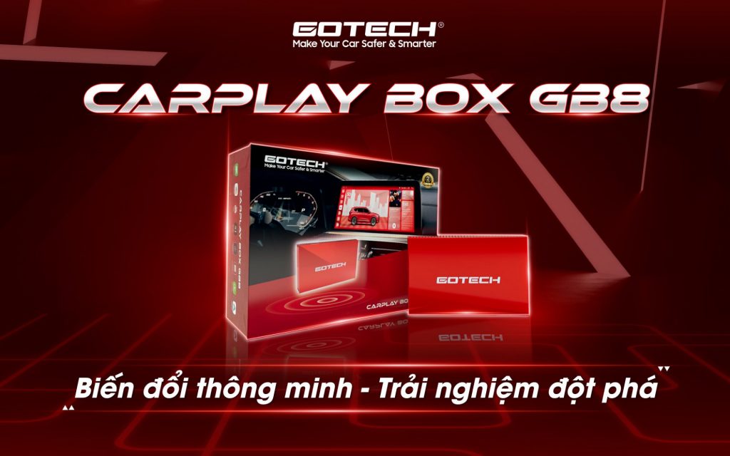 Thiết bị thông minh CarPlay Box GB8 của Gotech