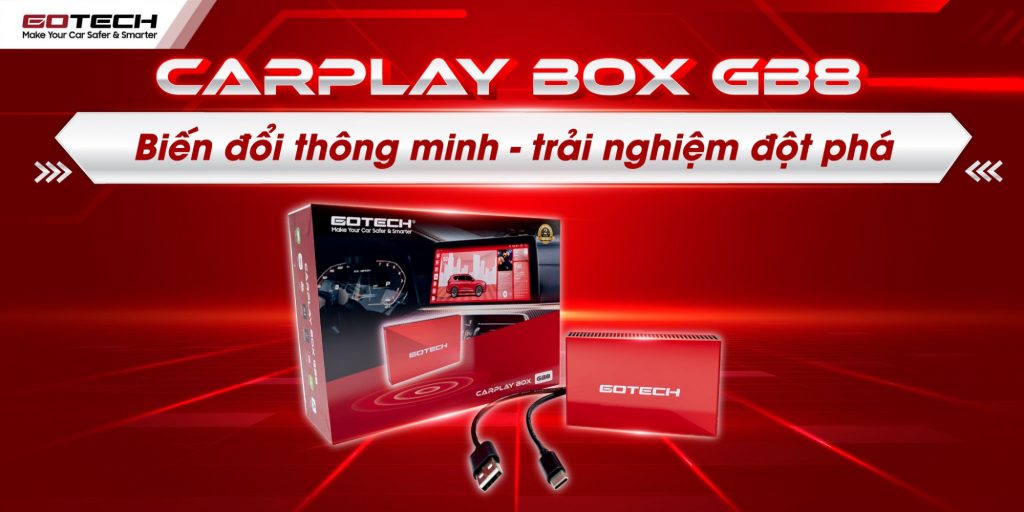 Ra mắt CarPlay Box GB8 – Thiết bị Android box cho ô tô biến màn zin thành màn hình android thông minh chưa đến 30s