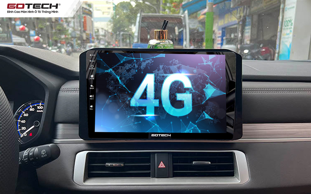 Kết nối 4G tận hưởng internet mọi nơi mọi lúc của màn hình GOTECH cho xe Mitsubishi Xpander 2022