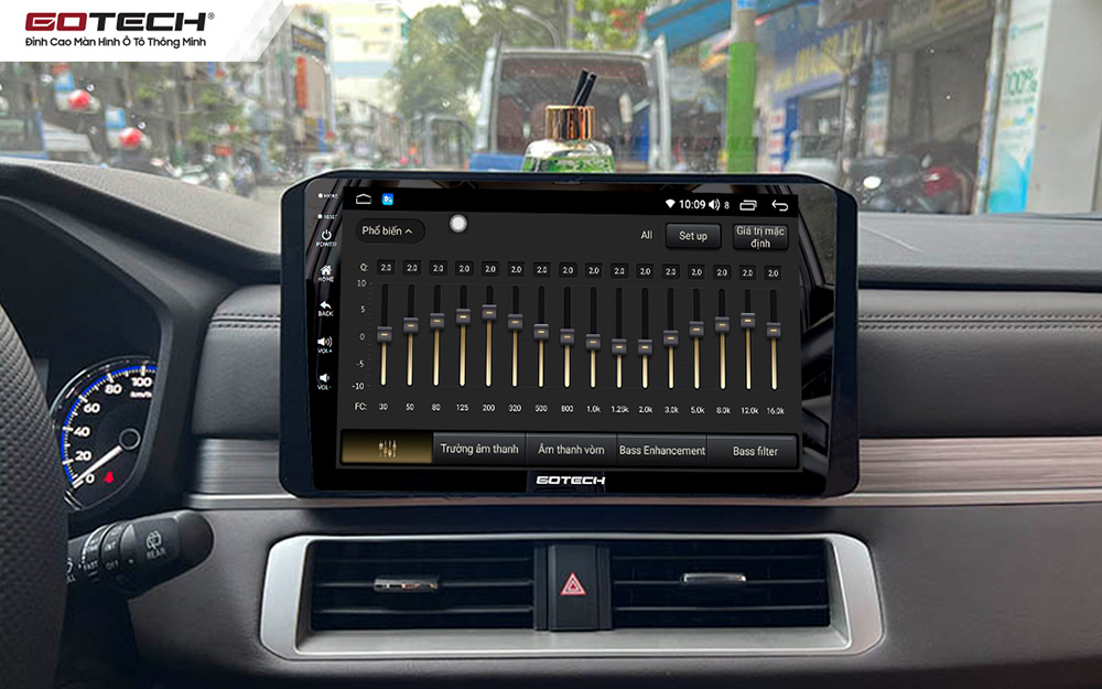 âm thanh "KHỦNG" trên màn hình GOTECH cho xe Mitsubishi Xpander 2022