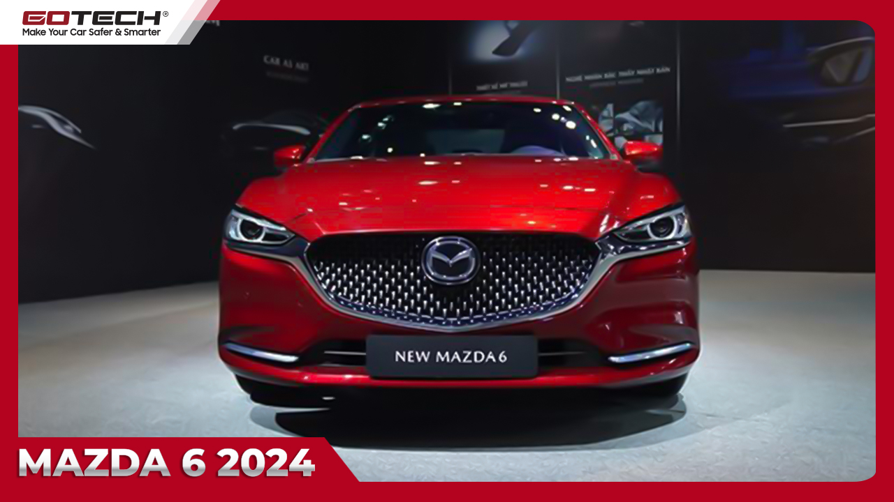 Xe Mazda 6 2024 đầu xe