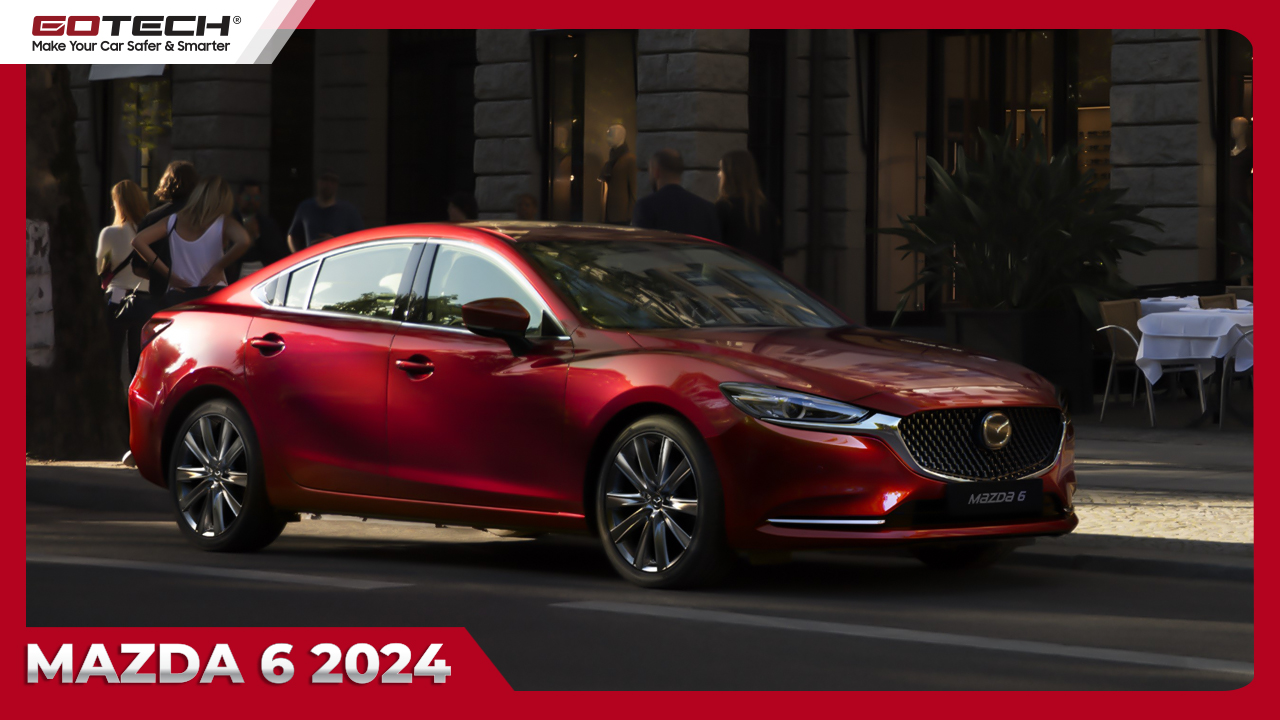 Xe Mazda 6 2024 giao diện sang trọng