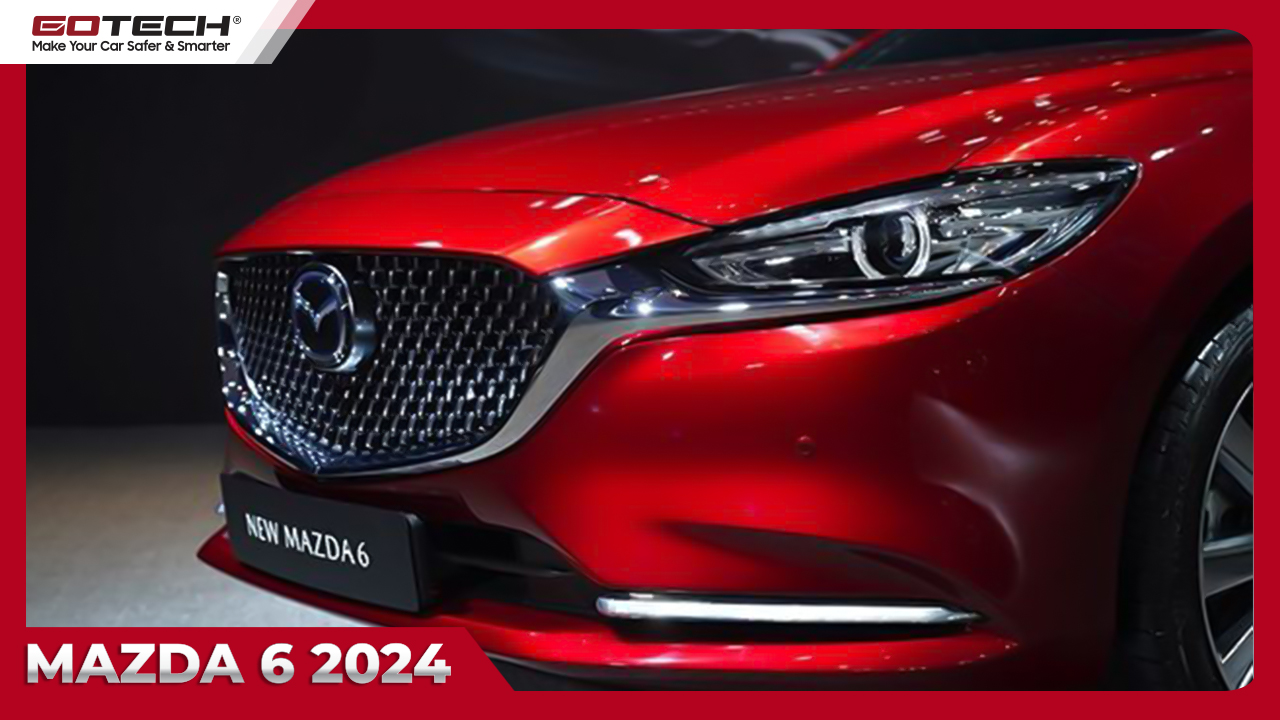 Xe Mazda 6 2024 hệ thống đèn