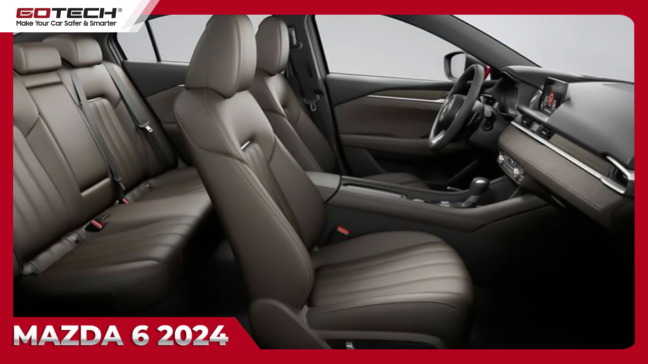 Xe Mazda 6 2024 nội thất