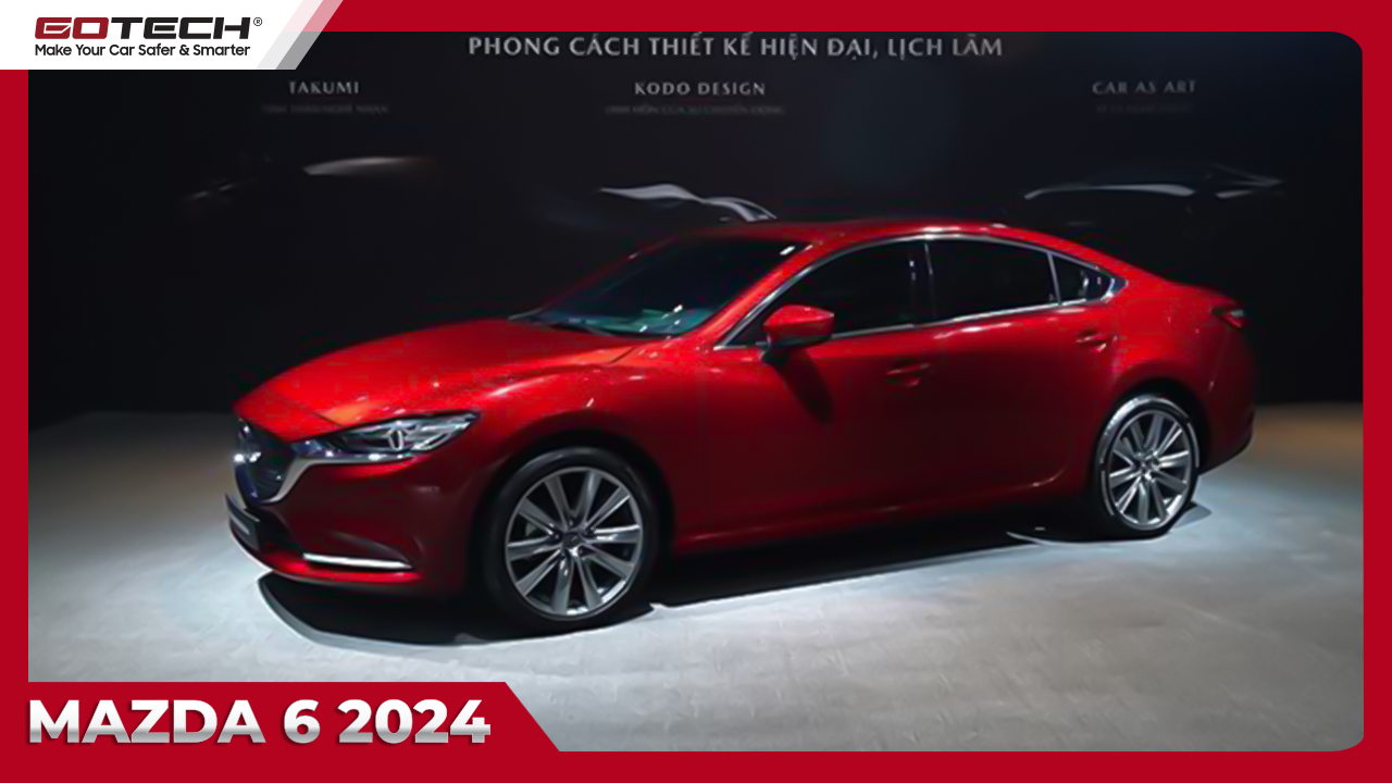 Xe Mazda 6 2024 thân xe