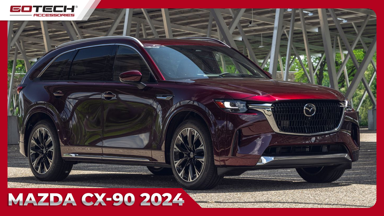 Thiết kế thanh lịch của Mazda CX-90 2024 không chỉ tinh tế mà còn đồng điệu với kích thước hoàn hảo, tạo nên một tổng thể vô cùng ấn tượng trên mọi cung đường.