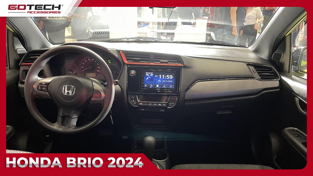 Tiện nghi hiện đại đạt tới đỉnh điểm trong Honda Brio 2024 với màn hình giải trí tiên tiến, vô lăng 3 chấu thể thao và ghế bọc da sang trọng, đặc biệt là trong phiên bản RS.