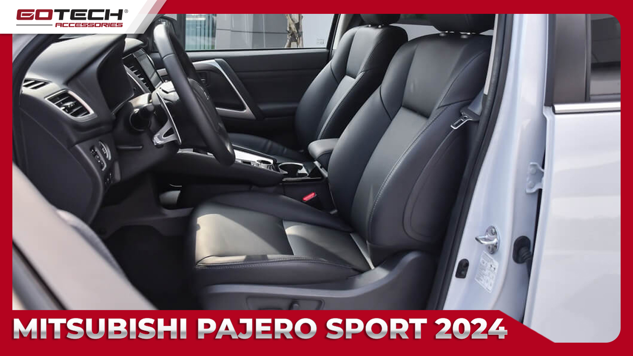 Ghế trước của Mitsubishi Pajero Sport 2024 không chỉ là nơi người lái và hành khách có thể thưởng thức sự thoải mái tối đa với ghế da cao cấp, mà còn được trang bị tính năng điều chỉnh điện 8 hướng, tạo nên không gian ngồi hiện đại và tiện ích cho mọi hành trình