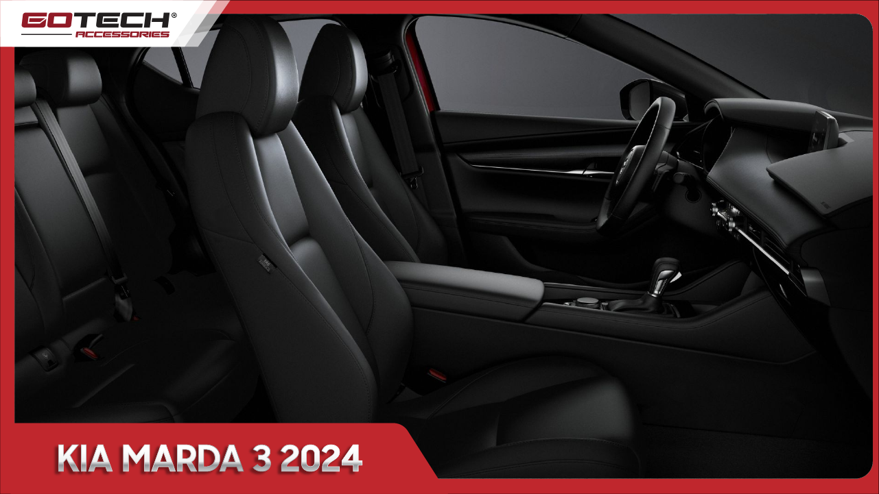 Nội thất của Mazda 3 2024 không chỉ là không gian thoải mái, mà còn là nguồn cảm hứng sang trọng. 