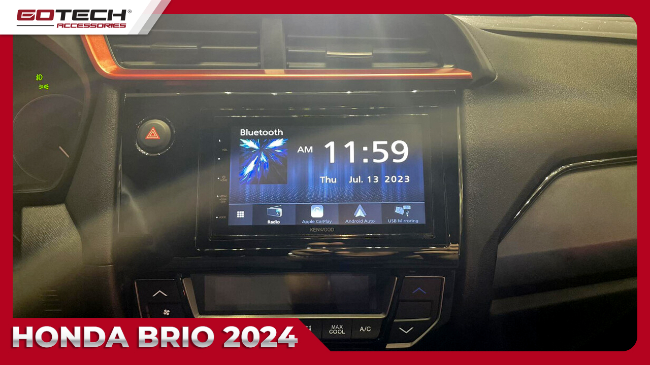 "Màn hình độc đáo trên Honda Brio 2024 không chỉ là điểm nhấn về công nghệ mà còn tăng thêm vẻ hiện đại cho không gian nội thất.
