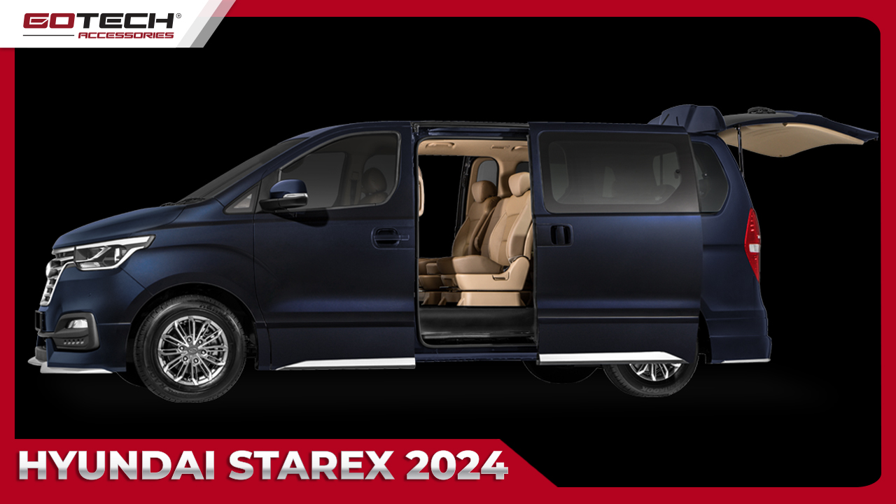 Với kích thước tổng thể ấn tượng và chiều dài cơ sở hợp lý, Hyundai Starex 2024 tạo ra sự ấn tượng về vẻ ngoại hình mạnh mẽ