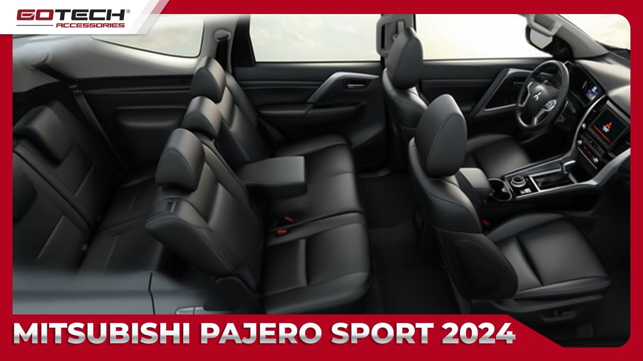 Ghế trên Mitsubishi Pajero Sport 2024 không chỉ là nơi người ngồi trải nghiệm sự thoải mái tối đa, mà còn mang đến không gian nội thất đẳng cấp với chất liệu da cao cấp và khả năng điều chỉnh linh hoạt, tạo điểm nhấn sang trọng trong không gian lái xe