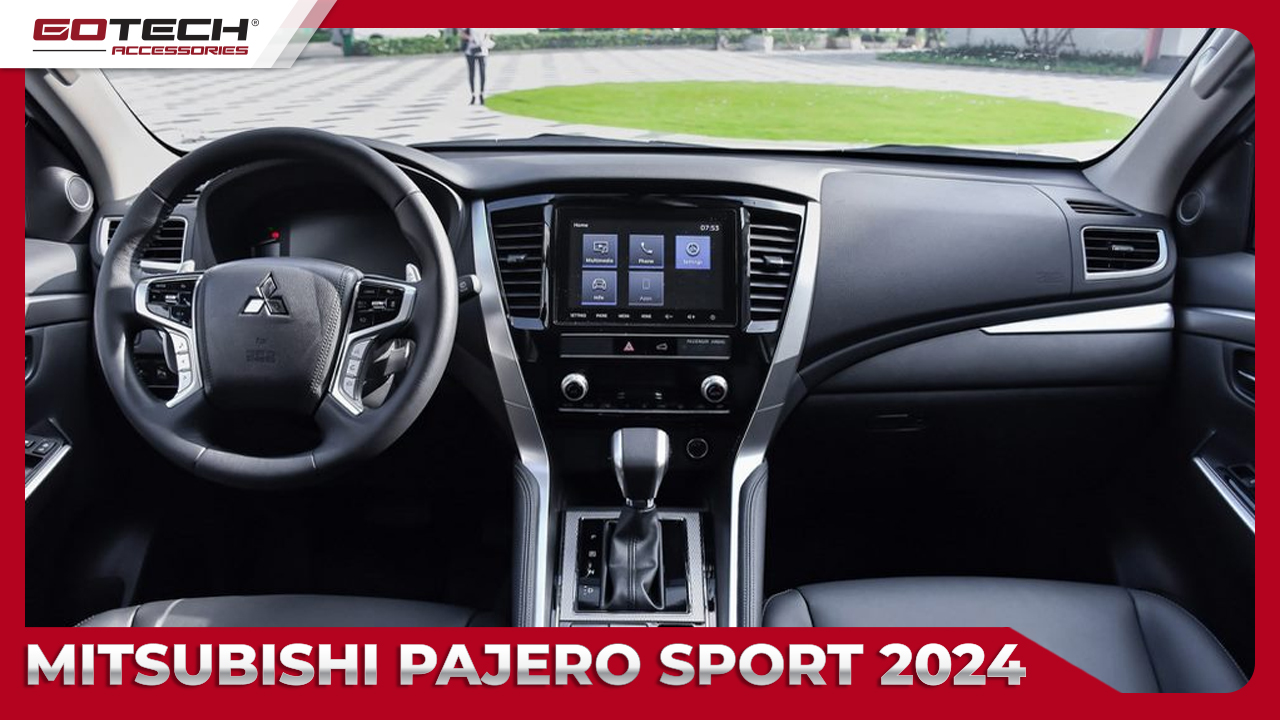 Taplo xe của Mitsubishi Pajero Sport 2024 không chỉ là điểm tập trung của công nghệ hiện đại mà còn thể hiện sự tinh tế trong thiết kế, tạo nên không gian lái xe thoải mái và sang trọng