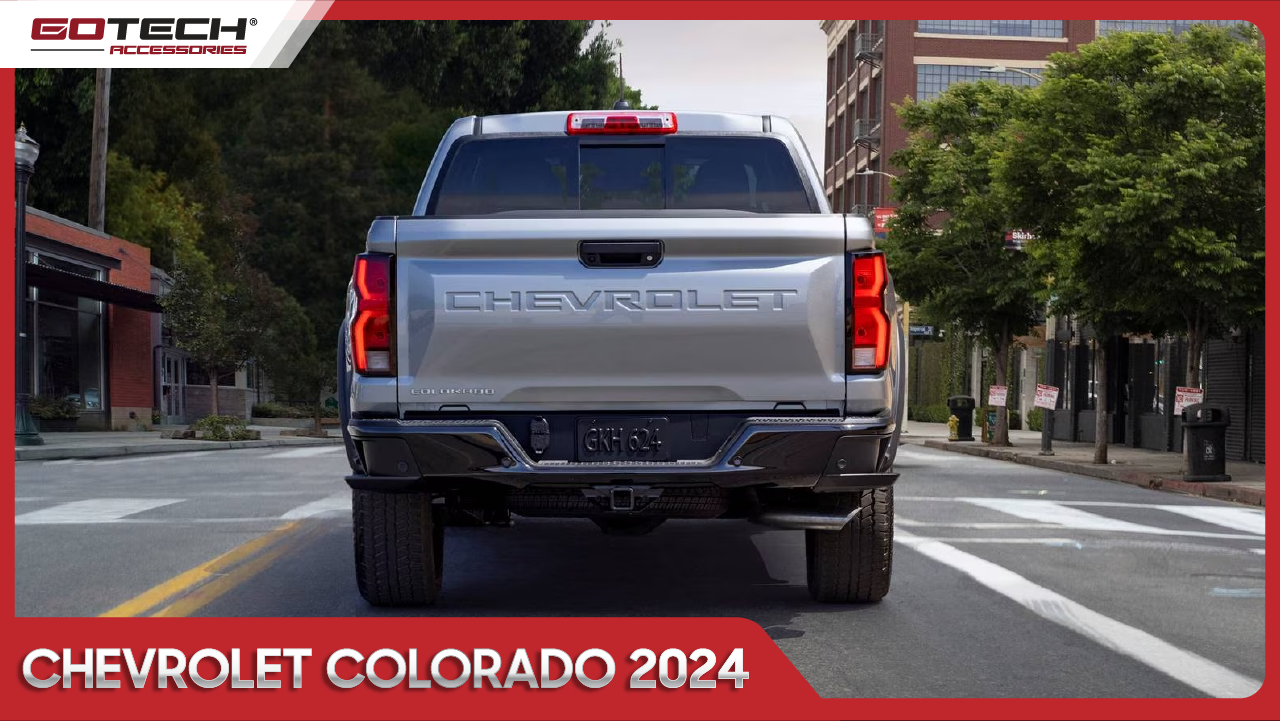 Xe Chevrolet Colorado 2024 đuôi xe