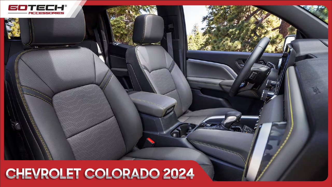 Xe Chevrolet Colorado 2024 ghế lái