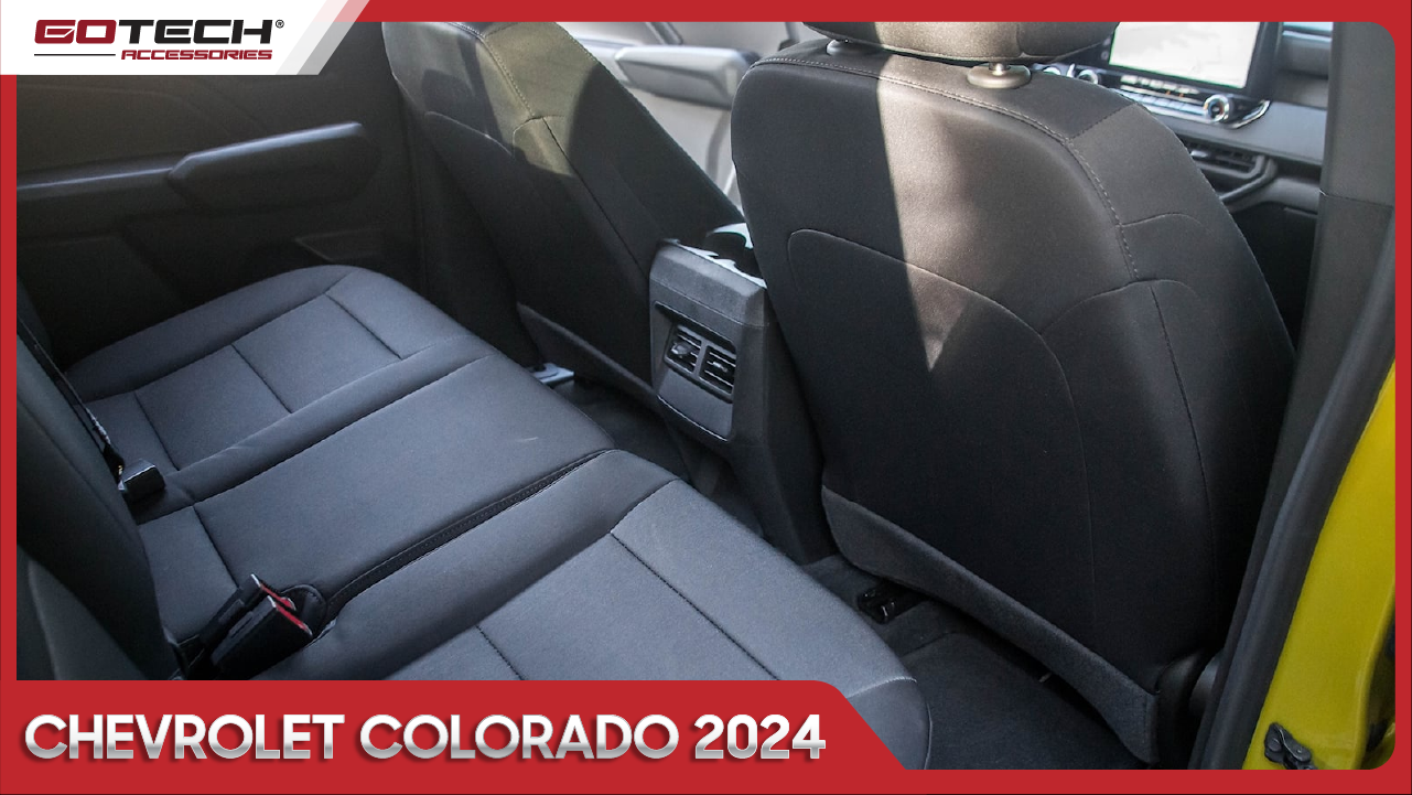 Xe Chevrolet Colorado 2024 ghế sau