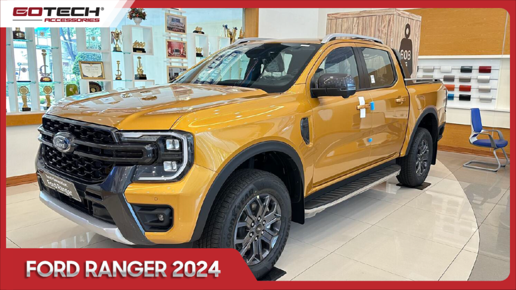 Ford Ranger 2024 Lột xác hoàn toàn nội thất