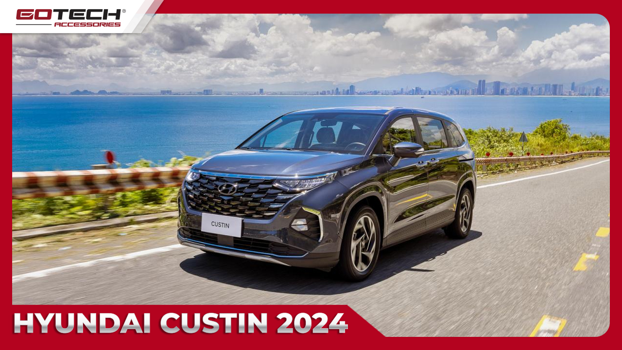 Xe Hyundai Custin 2024 giao diện sang trọng