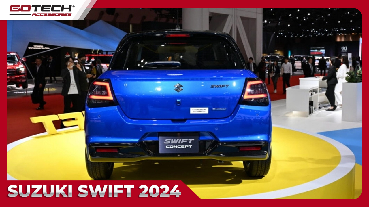 Xe Suzuki Swift 2024 đuôi xe