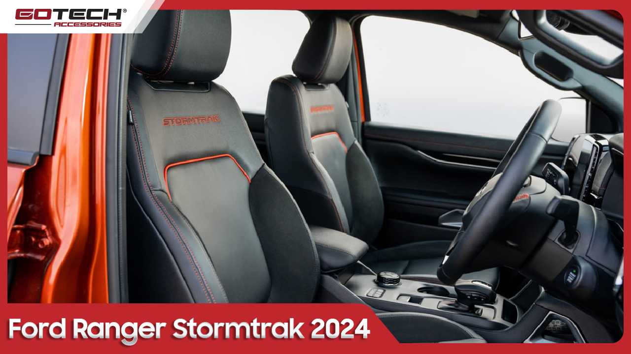 Xe Ford Ranger Stormtrak 2024 ghế lái