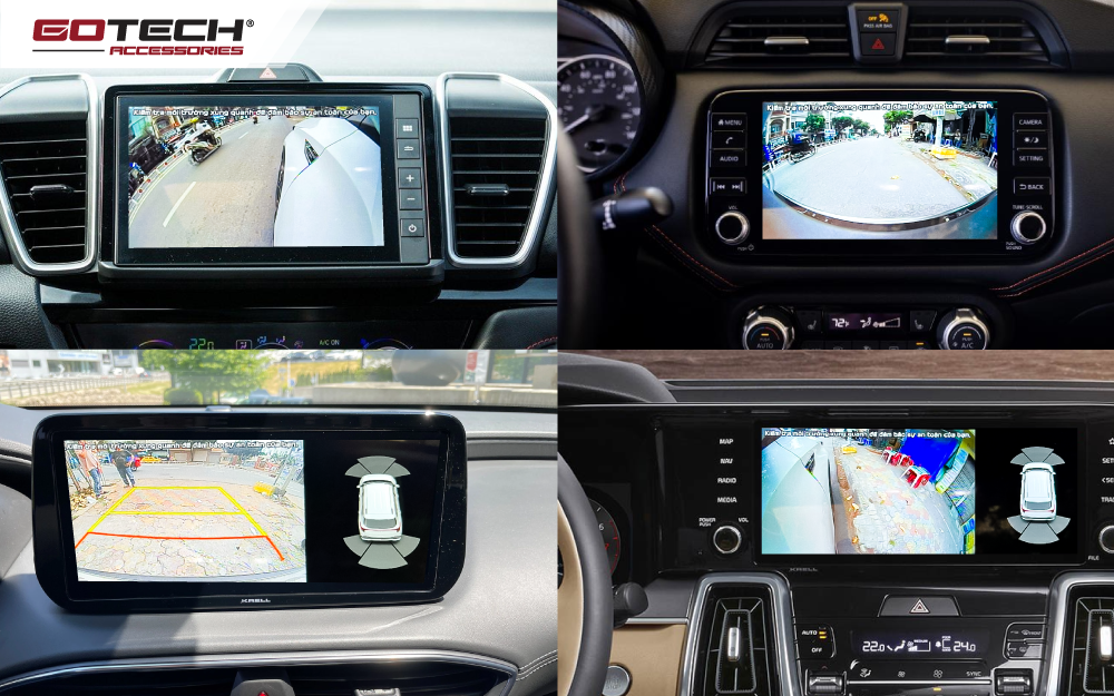 Camera 3 mắt cho xe Xpander khả năng tương thích cao