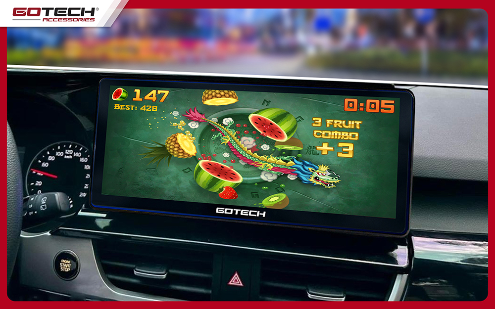 Màn hình Android ô tô cho xe Kia Seltos cài đặt kho ứng dụng CH PLAY