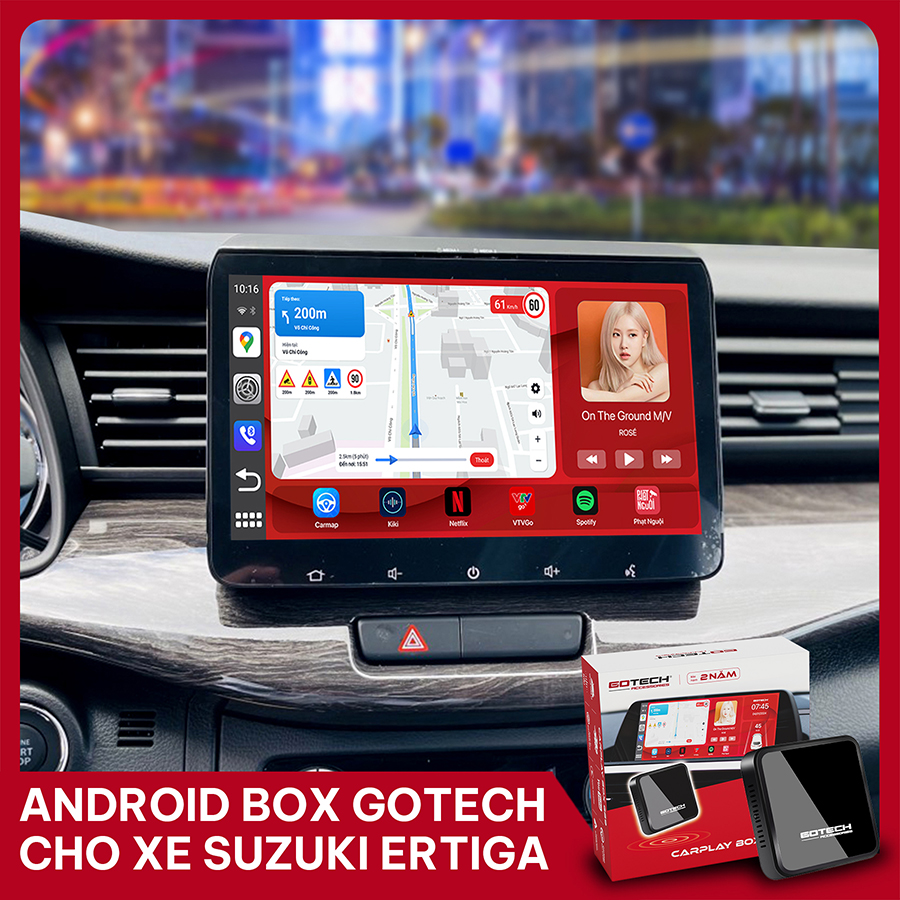 Android Box Cho Xe Suzuki Ertiga