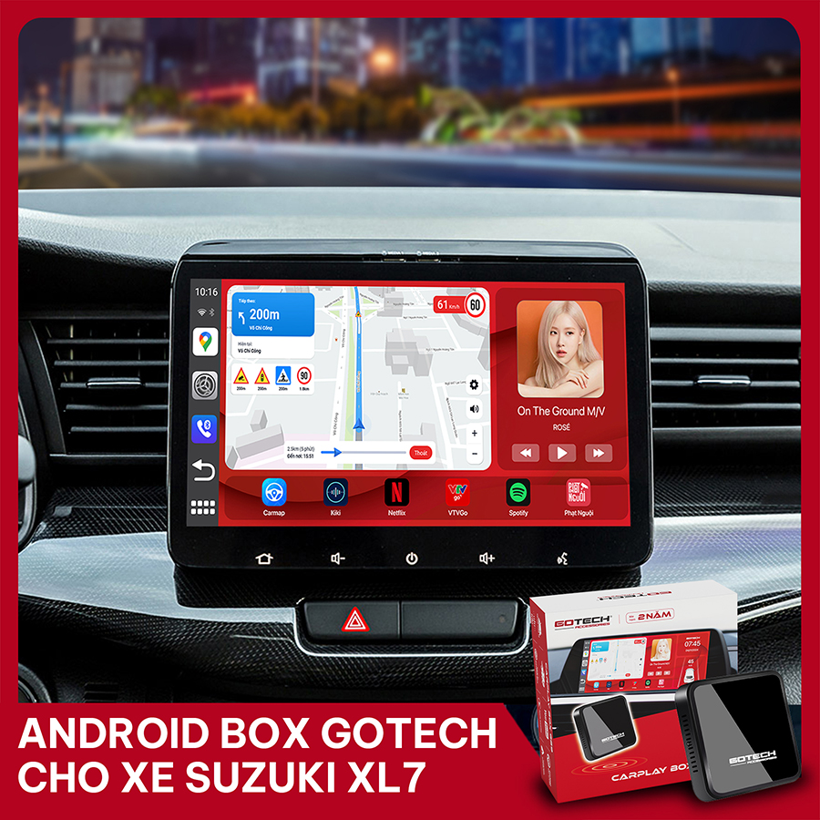 Android Box Cho Xe Suzuki XL7