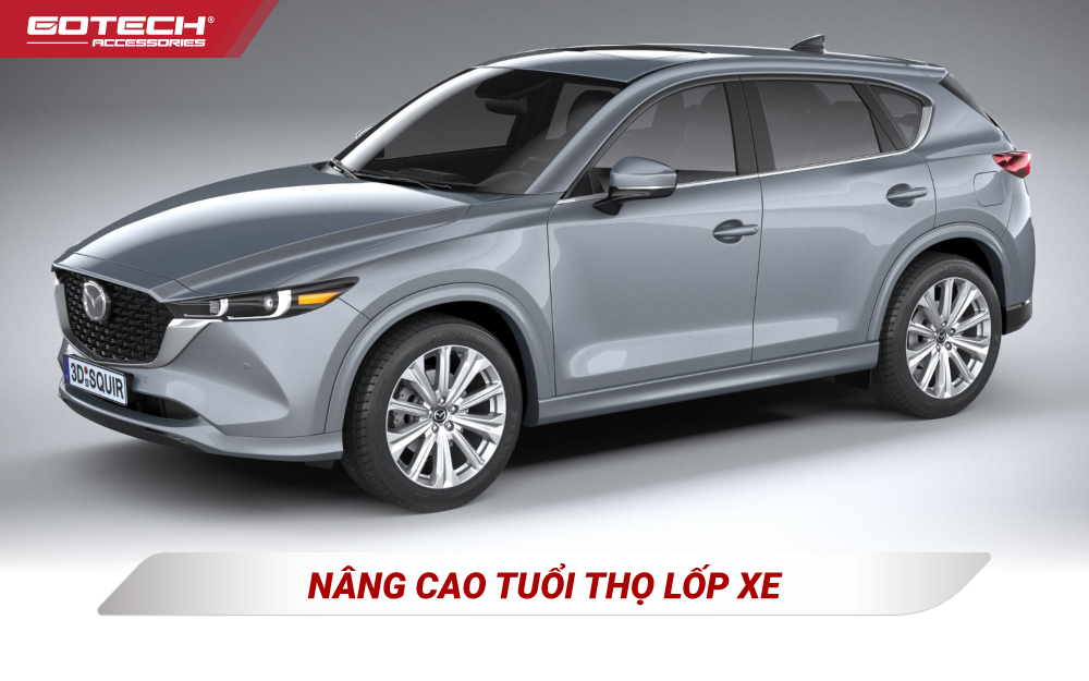Áp suất lốp cho xe Mazda CX5 giúp nâng cao tuổi thọ lốp xe 