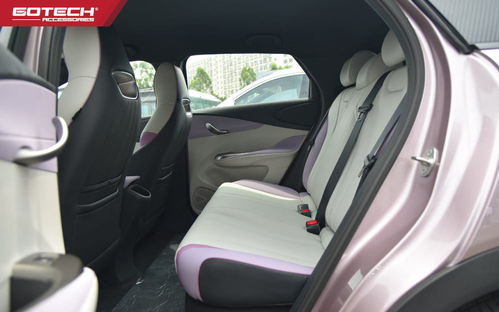 Ghế sau xe BYD Dolphin 2024