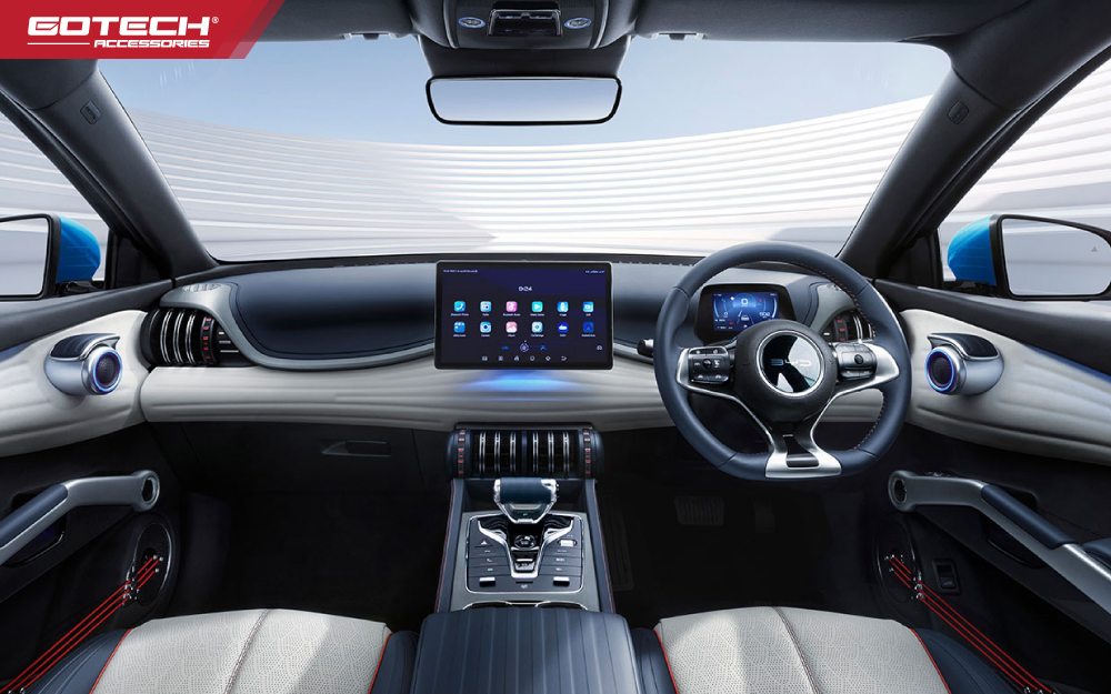 Khoang lái xe BYD Dolphin 2024