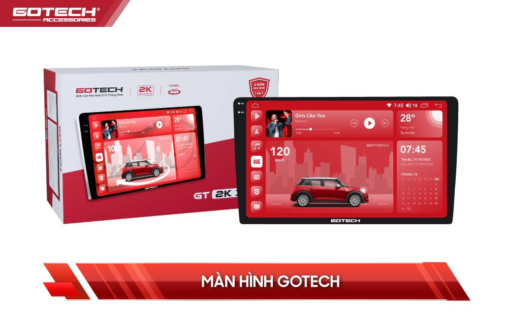 màn hình ô tô android thông minh là phụ kiện cần thiết Phụ kiện dành cho xe Ford Territory 2023