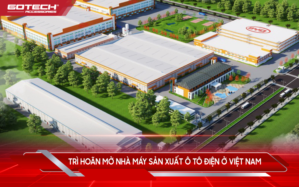 Mô hình nhà máy sản xuất ô tô tại của hãng xe BYD