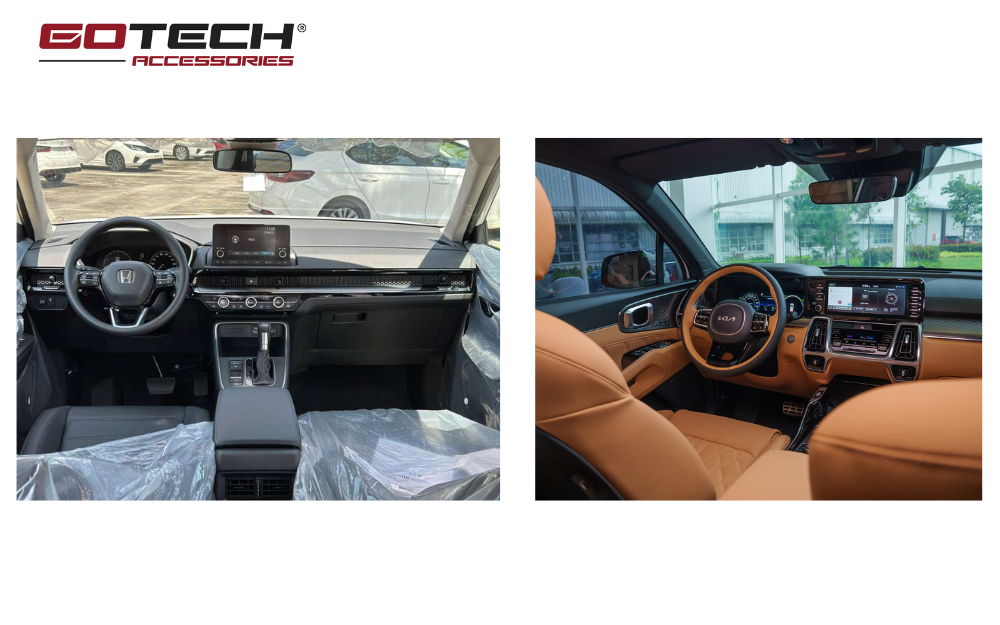 So sánh Kia Sorento và CR-V về Thiết kế Nội thất và Tiện nghi