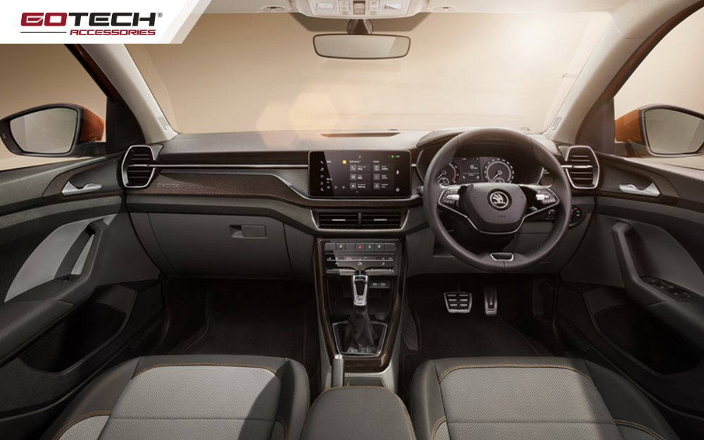 Khoang cabin xe Skoda Kushaq 2025