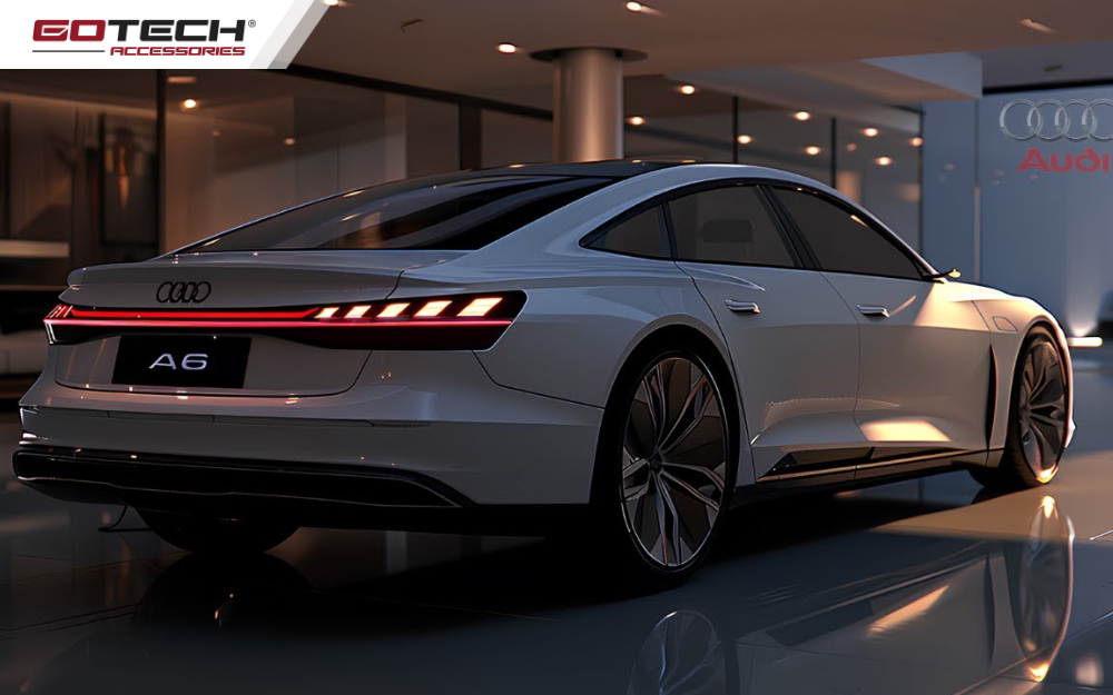 Đuôi xe Audi A6 2025