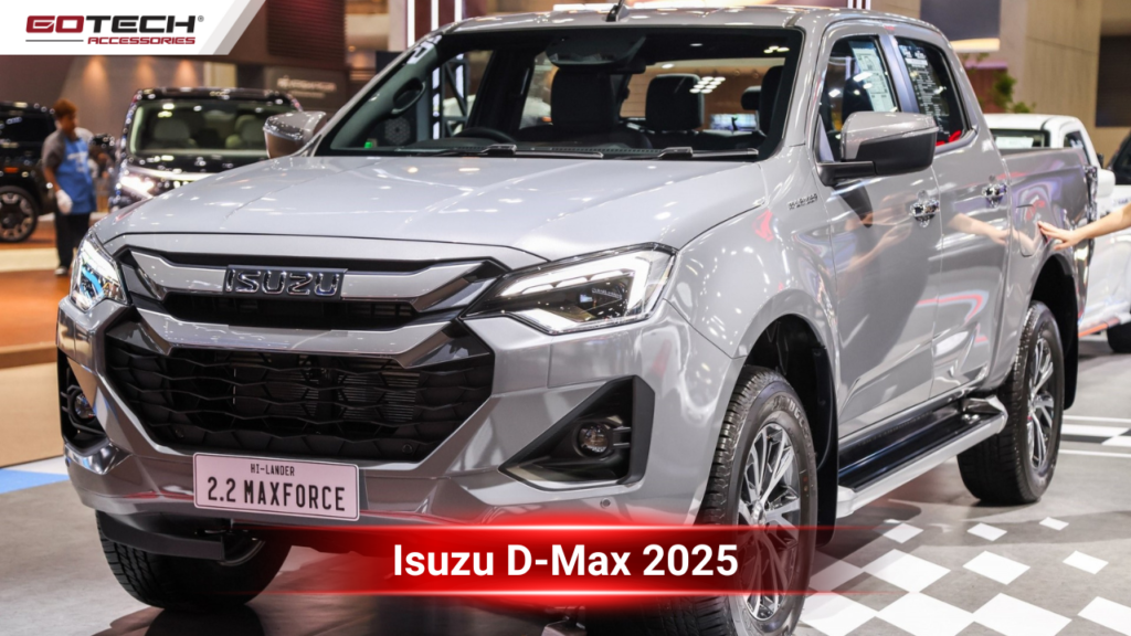 Isuzu D-Max 2025 xuất hiện tại triển lãm Thái Lan, sử dụng hệ động cơ mới