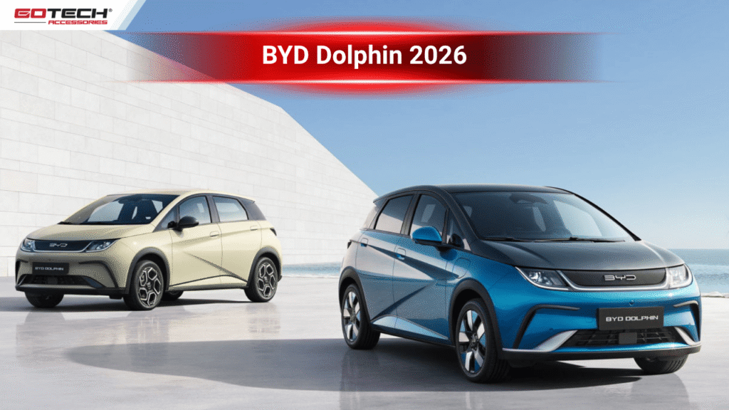 BYD Dolphin 2026: Pin 435km, giá từ 500 Triệu, nhập Thái Lan