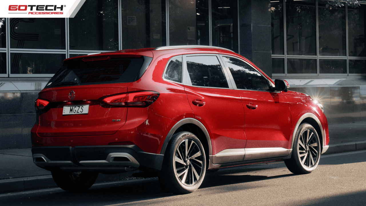 Phía sau xe MG ZS 2026 với cụm đèn LED sắc sảo
