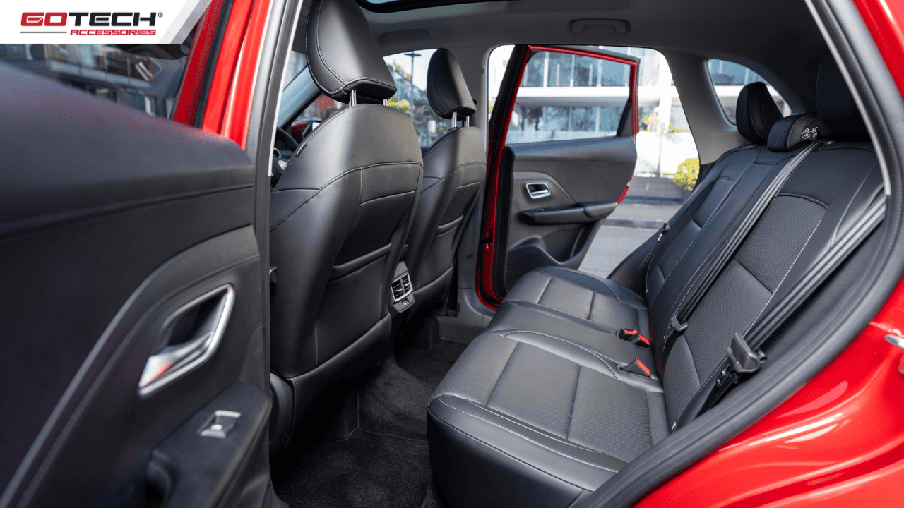Hàng ghế sau MG ZS 2026 có khoảng để chân rộng rãi