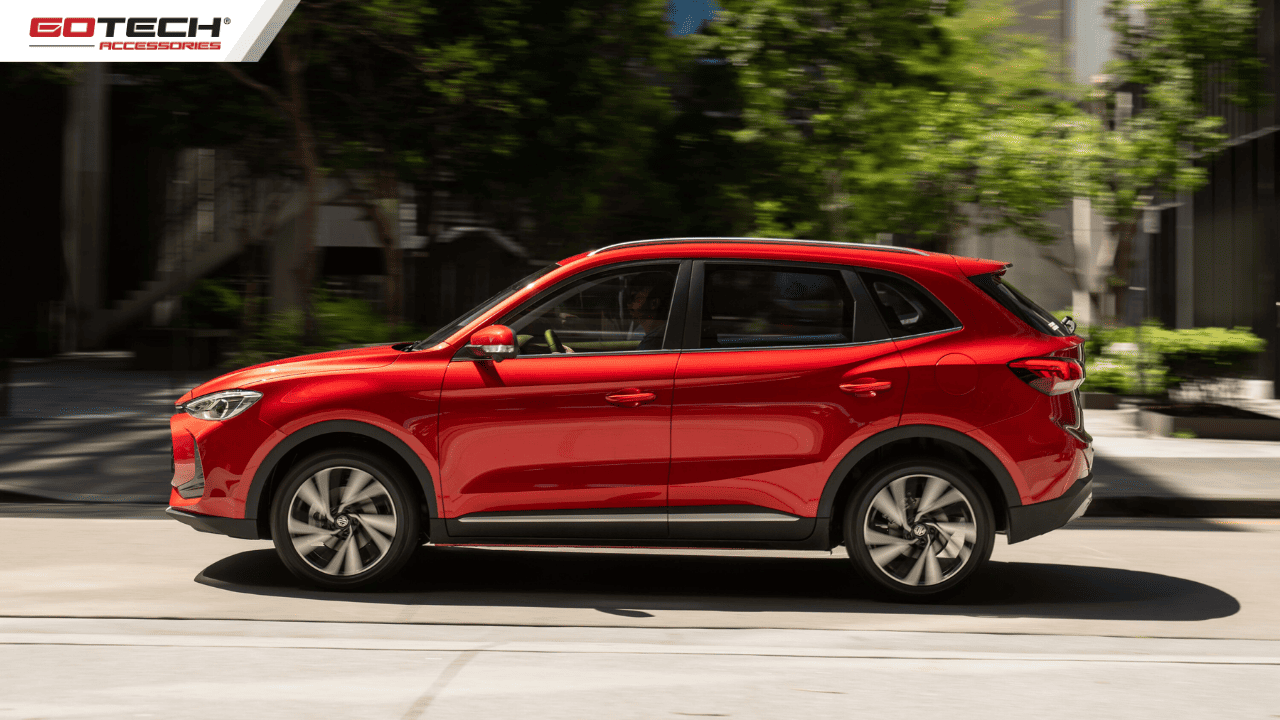 Thân xe MG ZS 2026 thanh thoát với các đường gân dập nổi