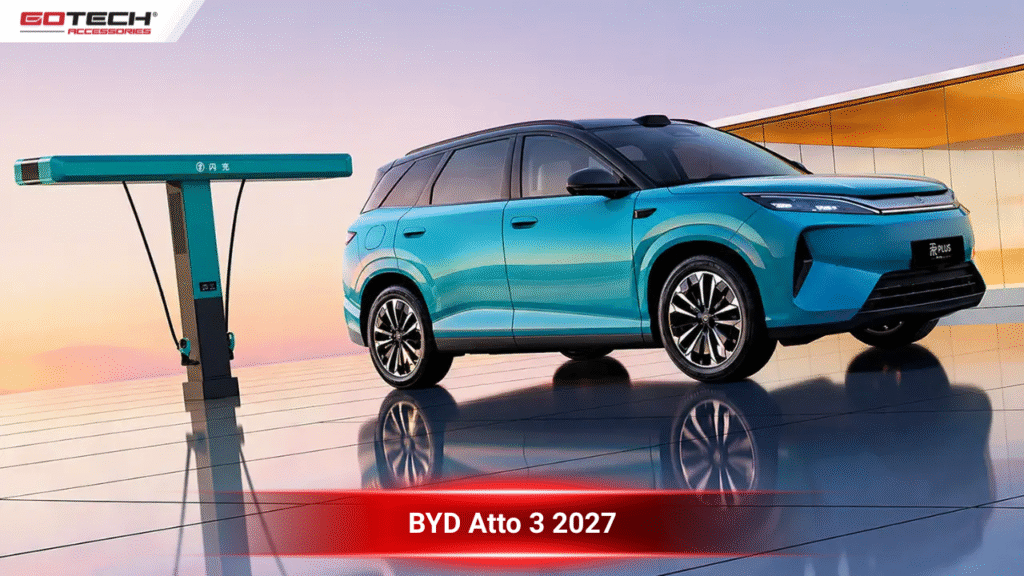 BYD Atto 3 2027 lộ diện: Sạc 5 phút chạy 630km, nâng cấp RWD