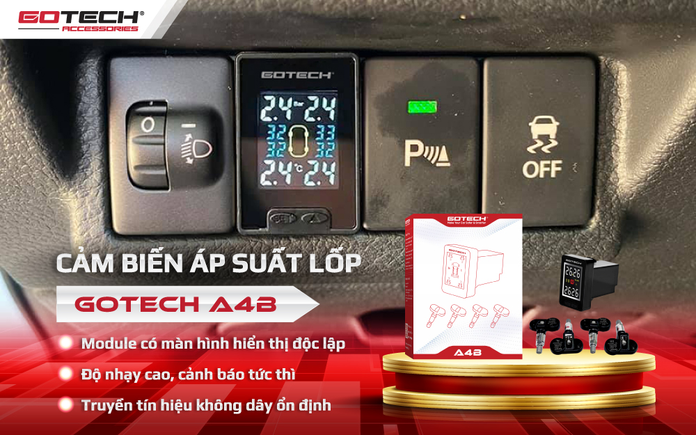 Cảm biến áp suất lốp xe Mazda CX3 lắp nút chờ