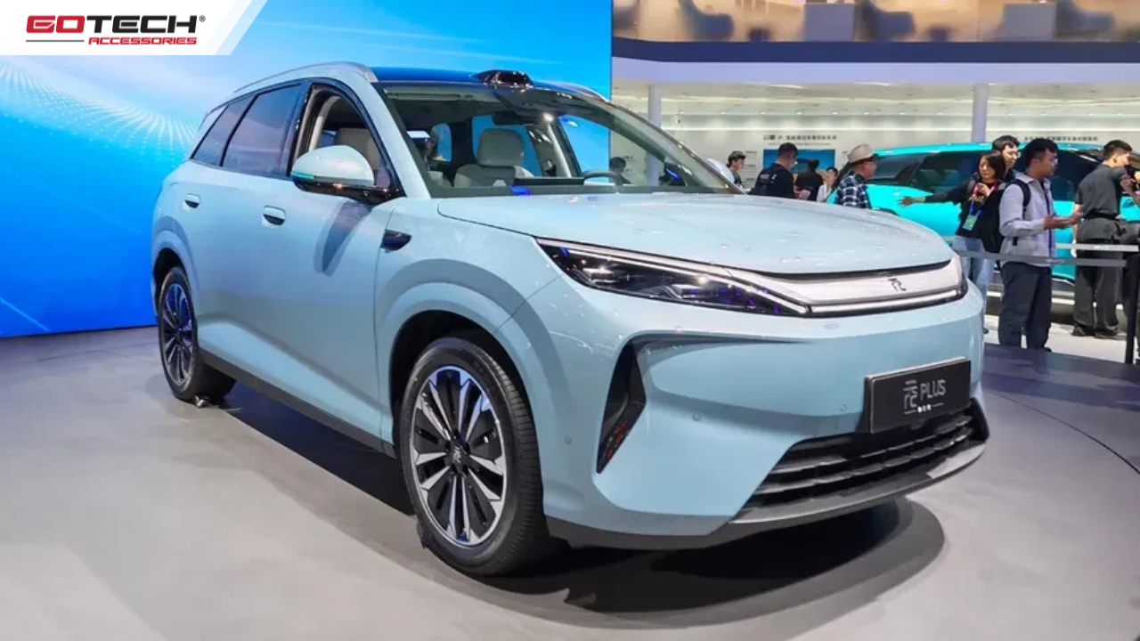 Ngoại thất SUV điện BYD Atto 3 2027 thiết kế Loong Face hiện đại