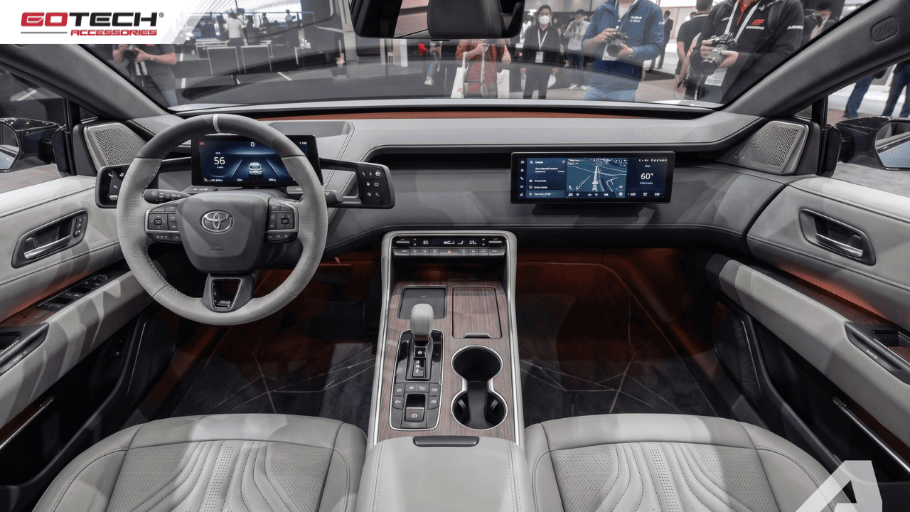 Hình dựng đồ họa khoang cabin nội thất mới của Toyota Corolla Cross 2028