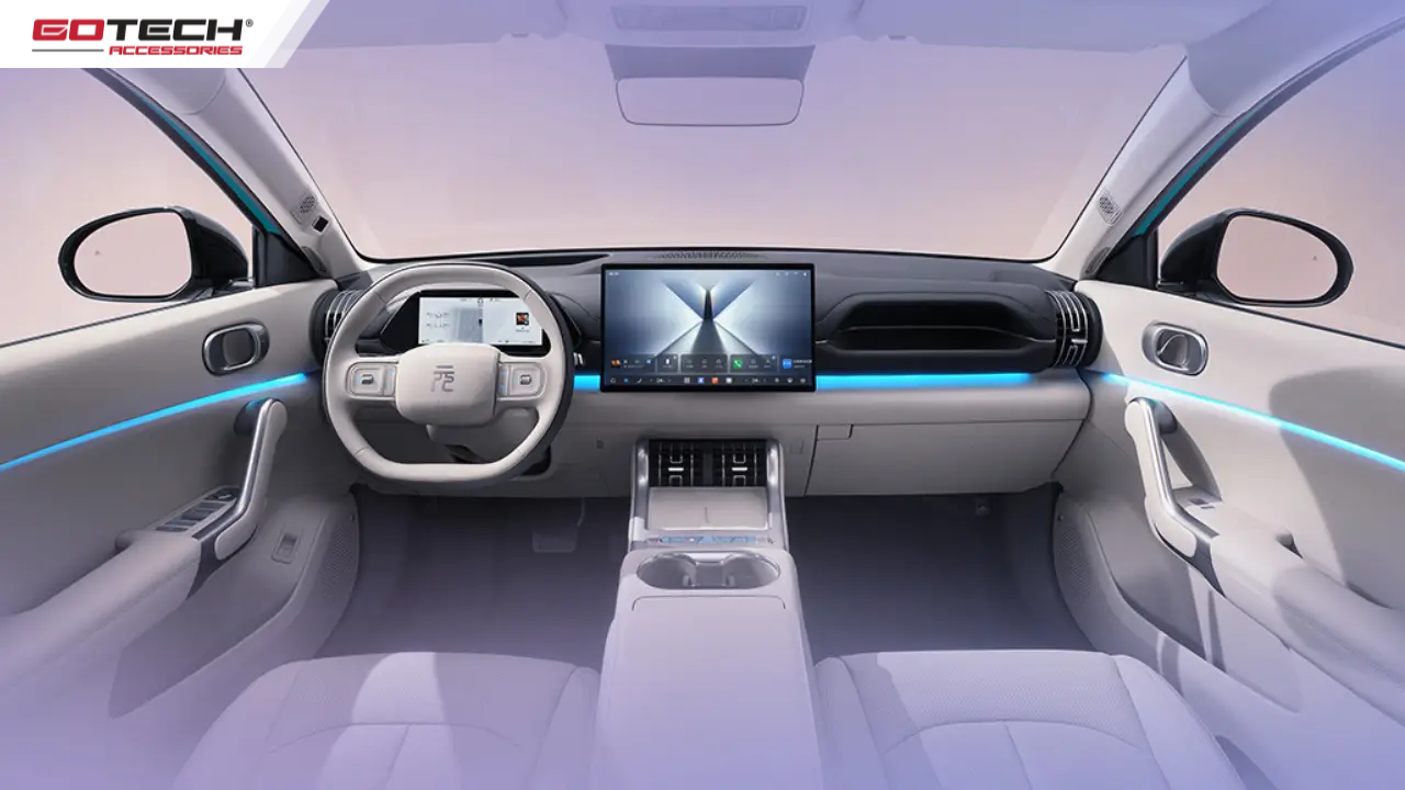 Nội thất khoang lái BYD Atto 3 2027